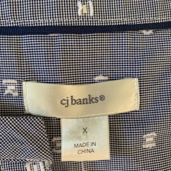 NEW Christopher & Banks (CJ Banks) Sleeveless Top - Size X - Picture 4 of 7